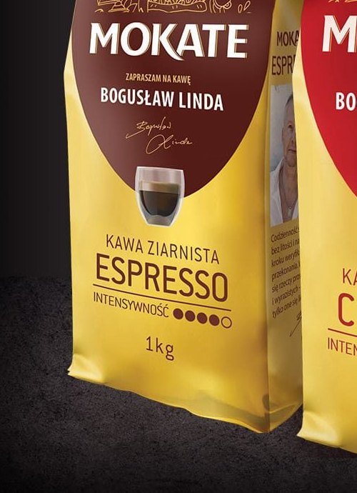 Espresso — kolor wariantu i skala intensywności